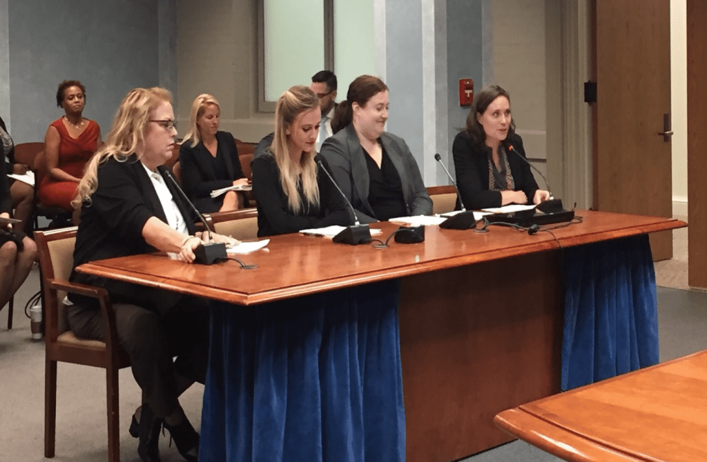 Amara testifies in support of the Trafficking Survivors Relief Amendment Act of 2017